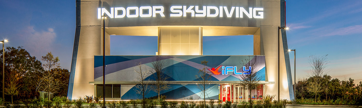 iFly skydiving